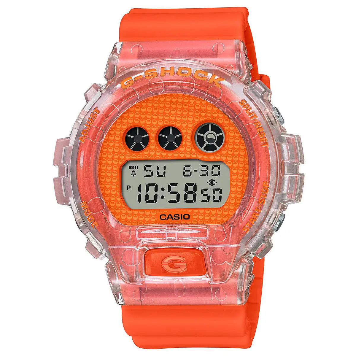 G-shock Limited Edition Lucky Drop Orange Digital Mens Watch DW6900GL4 by Casio