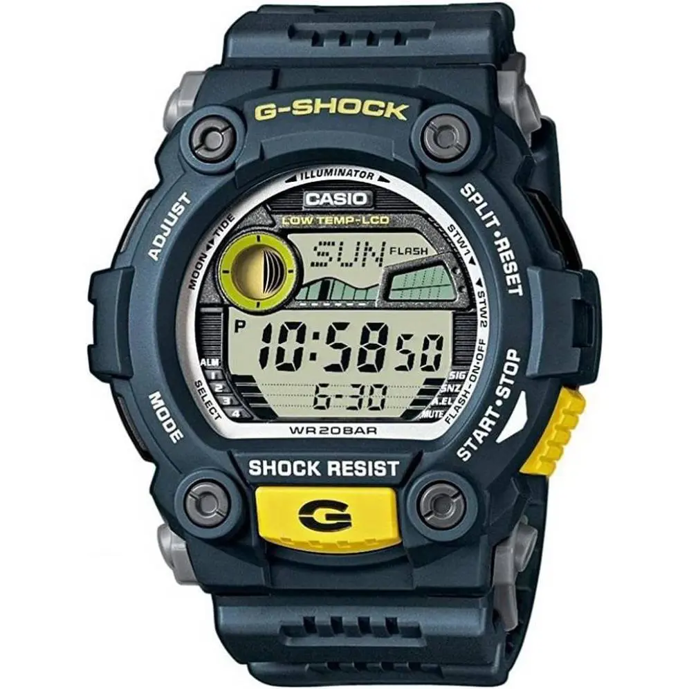 Men`s G-7900-2 G-shock 52.4mm Solar Watch by Casio