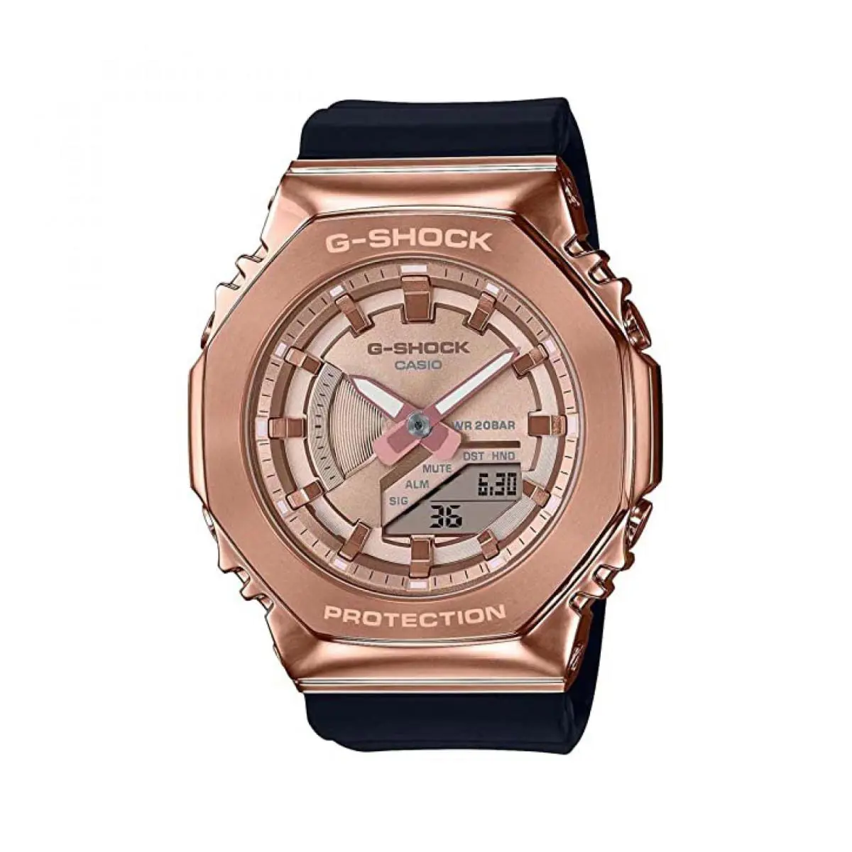 Watch Casio G Shock GM-S2100PG-1A4DR GM-S2100PG Women 45mm Stainless Steel