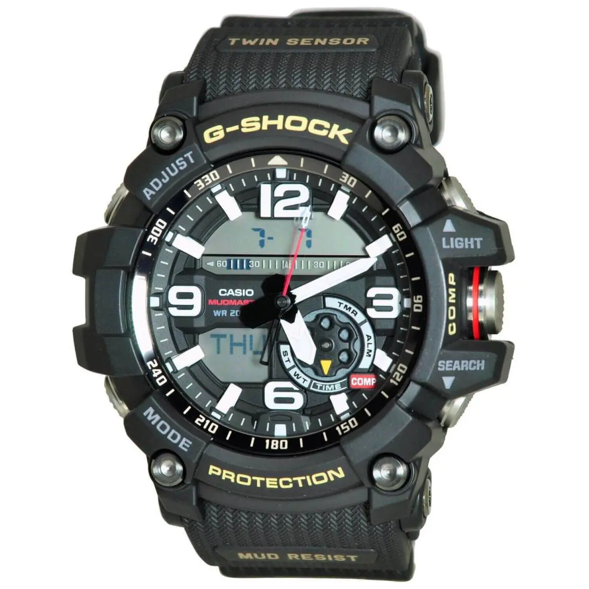 G-shock Master of G Mudmaster Twin Sensor Watch GG1000-1A / GG-1000-1A by Casio