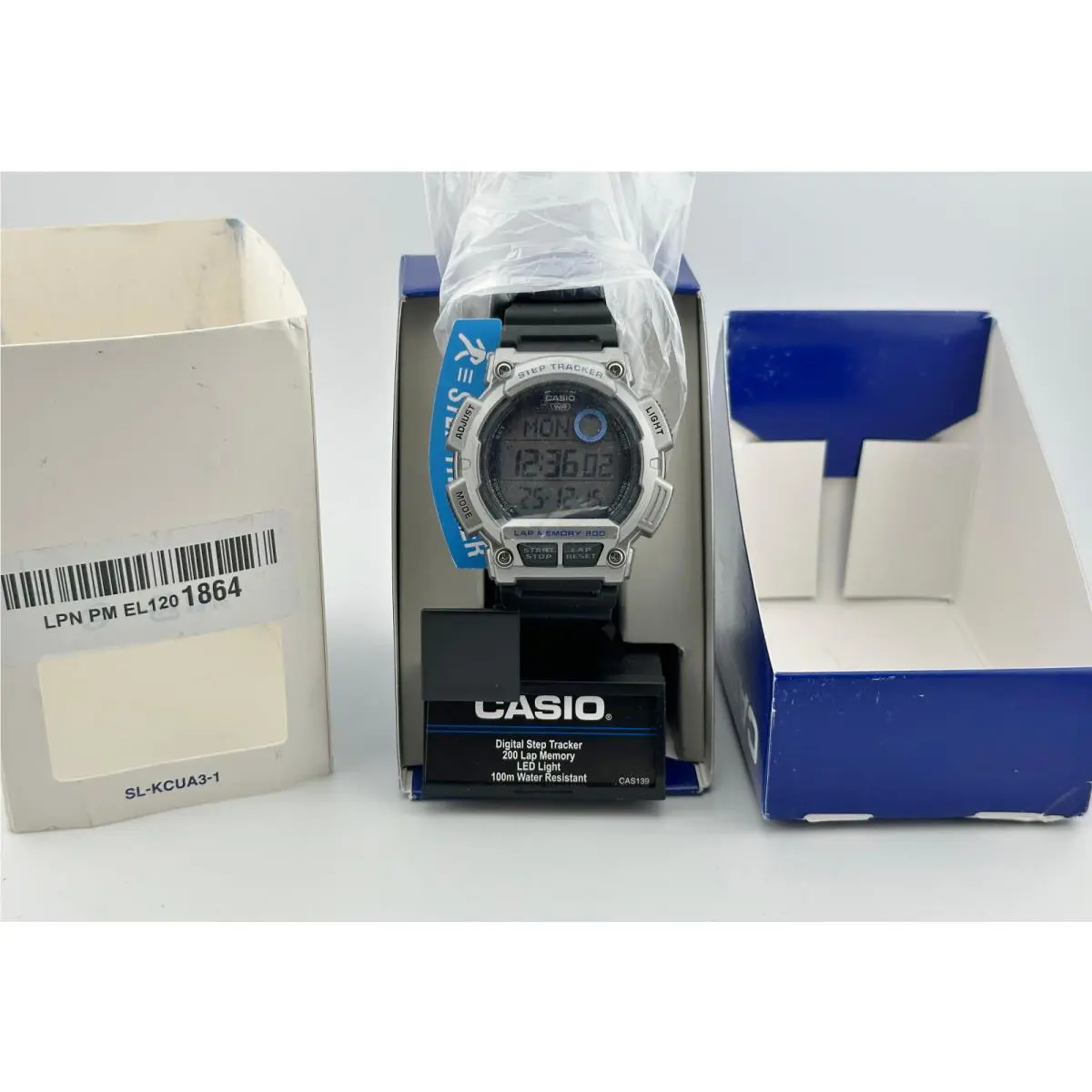 Casio WS-2100H-1A2VCF Men`s Quartz Sport Watch with Resin Strap Black