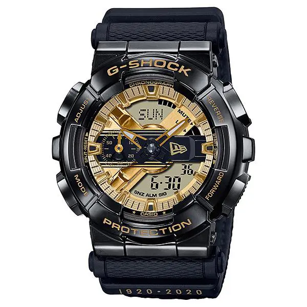 G-shock G-steel x Era Ion-plated Black/gold Mens Watch GM110NE-1A by Casio