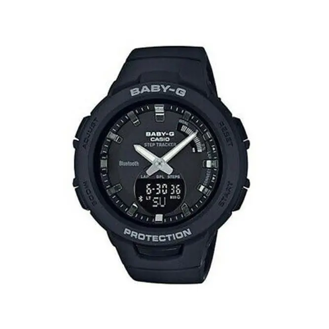 Baby-g Analog-digital Display Casual Quartz Women`s Watch BSA-B100-1AD by Casio