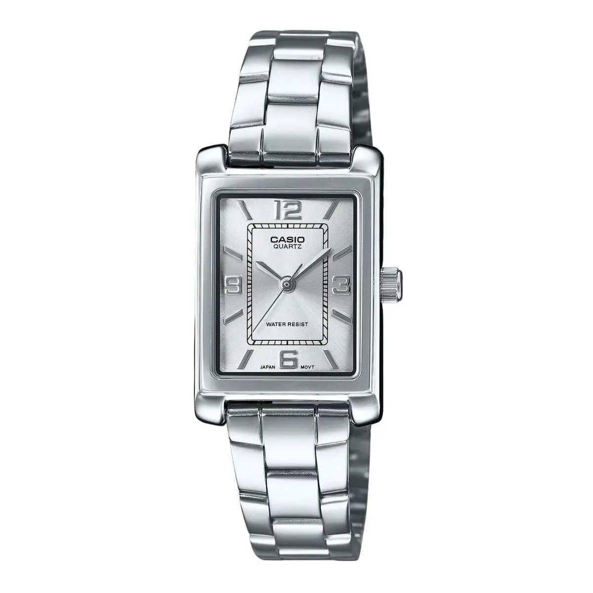 Casio Standard Silver Dial Quartz Dress LTP-1234DD-7A Women`s Ladies Watch