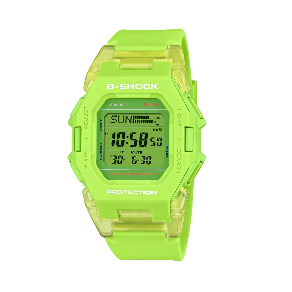 G-shock GDB500S-3 GD-B500 Series Green Resin Digital Quartz Men`s Watch by Casio