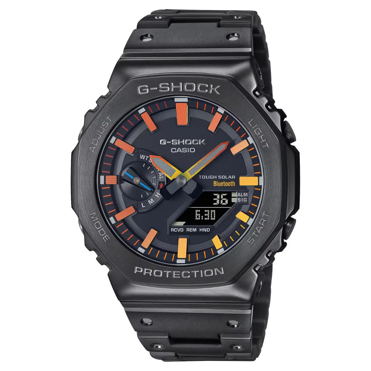 Casio G-shock Full Metal Polychromatic Rainbow Bluetooth Mens GMB2100BPC-1A