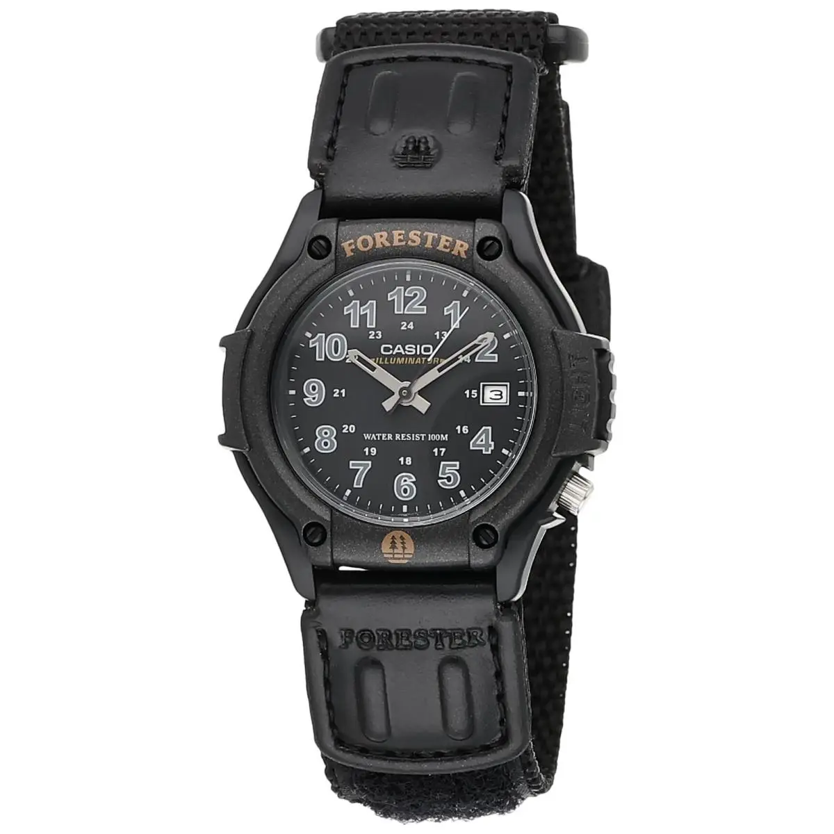 FT500WC-1B Forester Men`s Black Watch by Casio