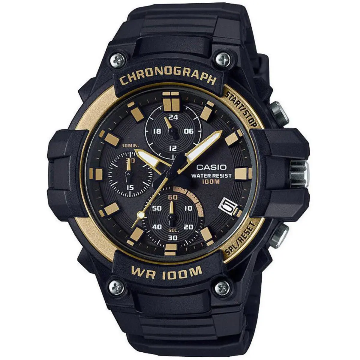 Casio MCW110H-9A Men`s Chronograph Heavy Duty Sports Watch MCW110H-9AV