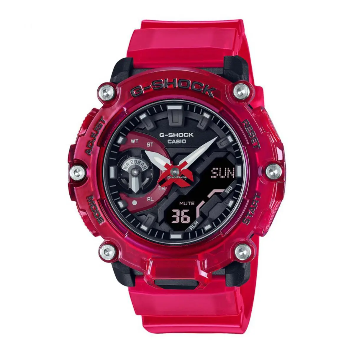 Watch  G Shock GA-2200SKL-4ADR G-shock Man 47mm Res by Casio