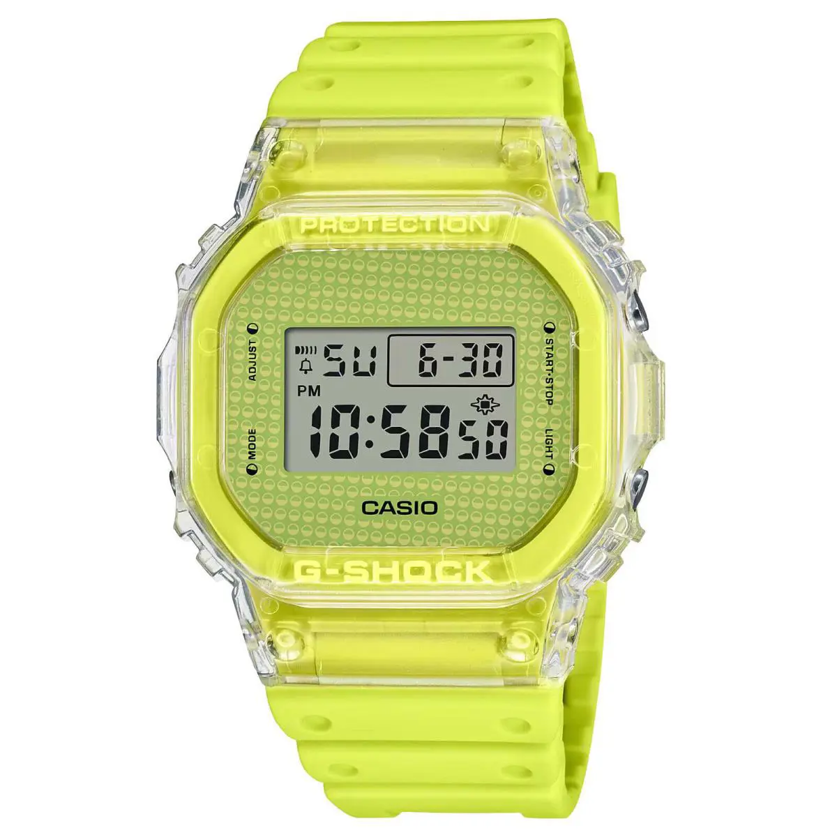 G-shock Limited Edition Lucky Drop Yellow Digital Mens Watch DW5600GL9 by Casio