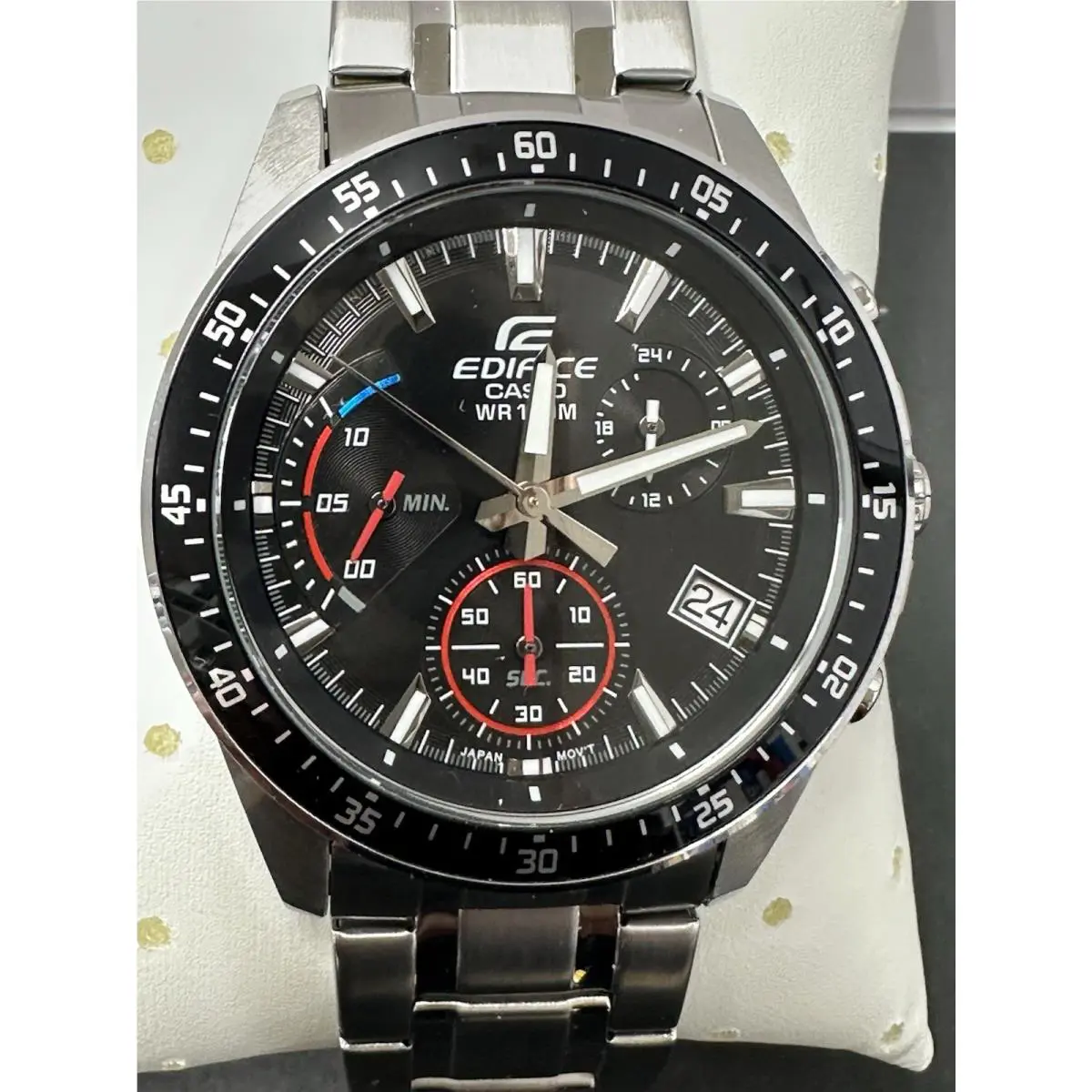 Casio Edifice EFV540D-1A Chronograph Black Dial Men’s Watch