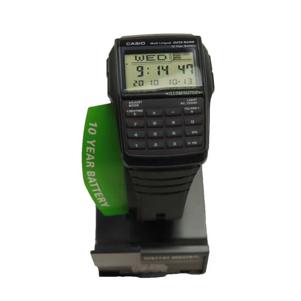Casio DBC-32-1A Resin Band Men’s Watch - Band: Black
