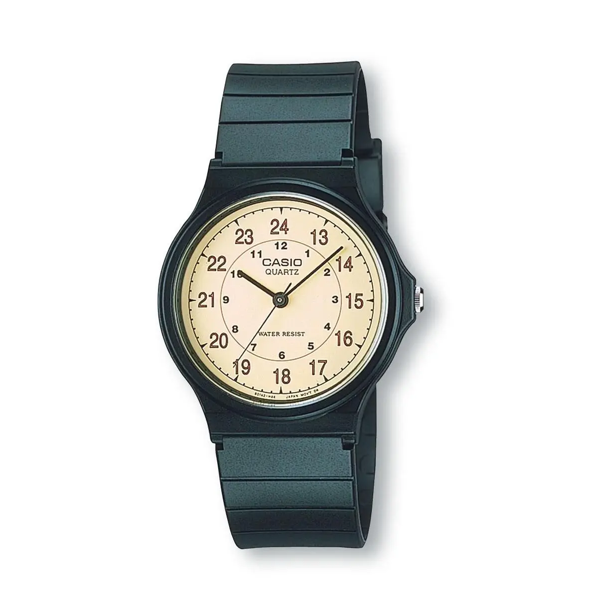MQ24-9B Men`s Classic Analog Watch with Gold Dial by Casio
