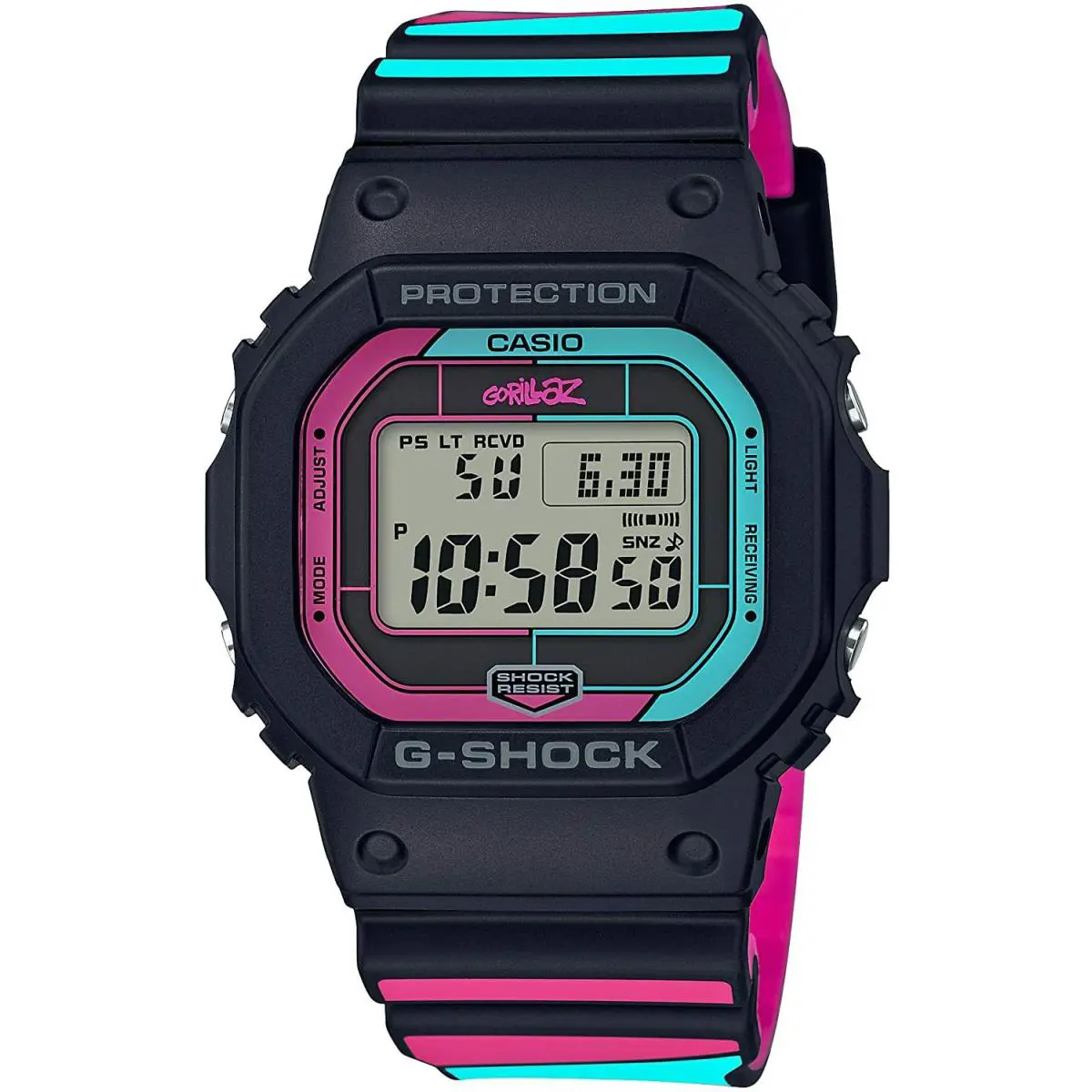 G-shock x Gorillaz Now Now Collaboration GWB5600GZ1 Watch by Casio
