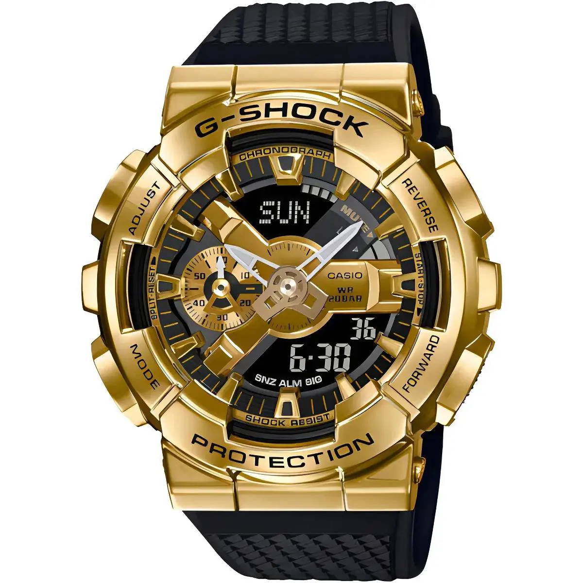 Men`s G-shock Analog Digital Black Quartz Watch - GM-110G-1A9DR by Casio