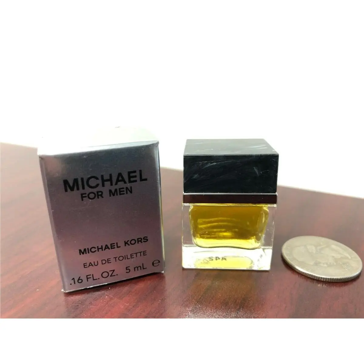 Michael For Men Perfume Eau de Toilette 0.16 oz 5 ml Edt Mini Splash Dab-on Rare