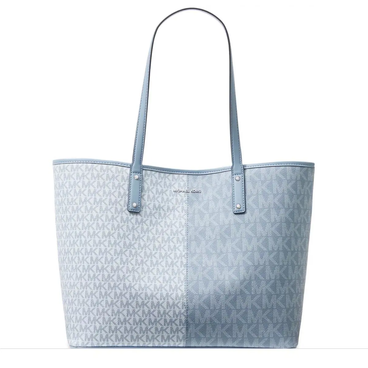 Michael Kors Signature Carter X-large Open Tote Soft Sky Multi