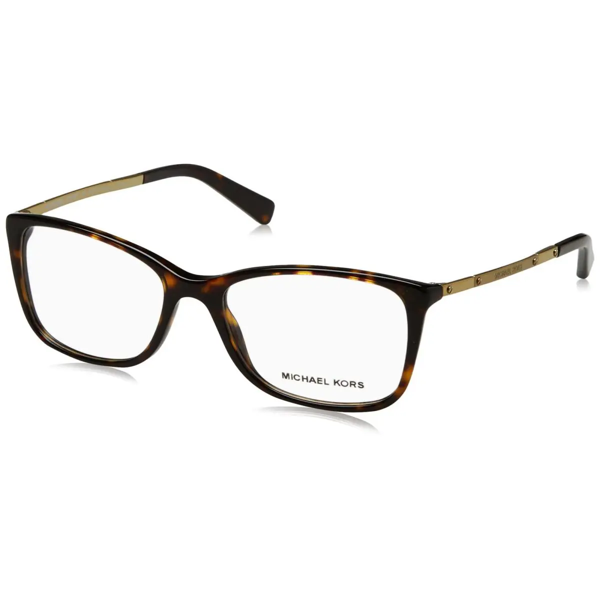 Michael Kors MK4016 Antibes Cat Eye Eyeglasses Frame Tortoise Antique Gold 53 mm - Frame: Multicolor