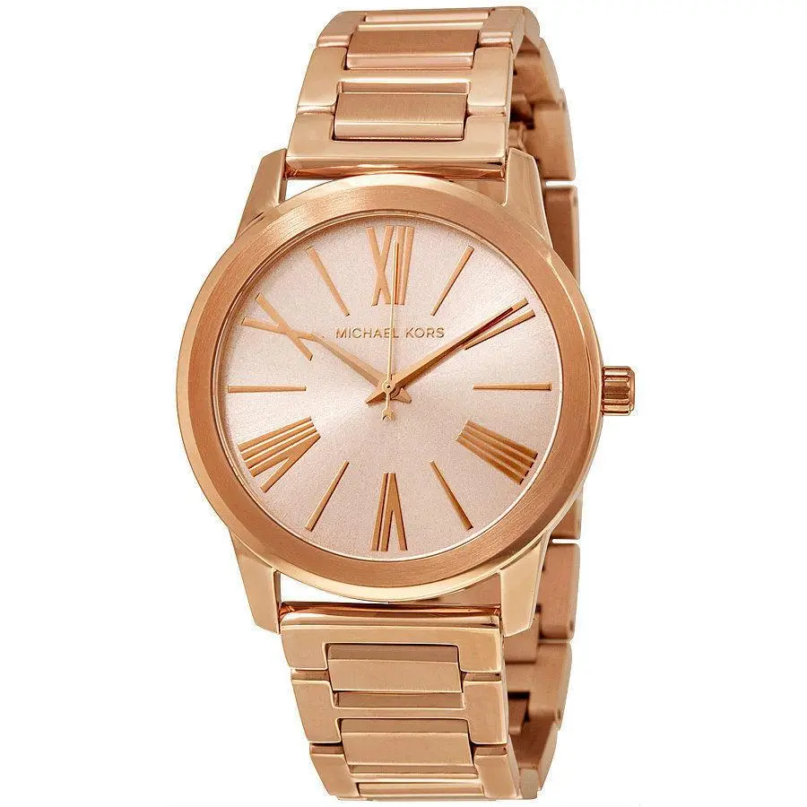 Women`s Hartman Rose Gold Stainless Steel Quartz Watch MK3491 by Michael Kors