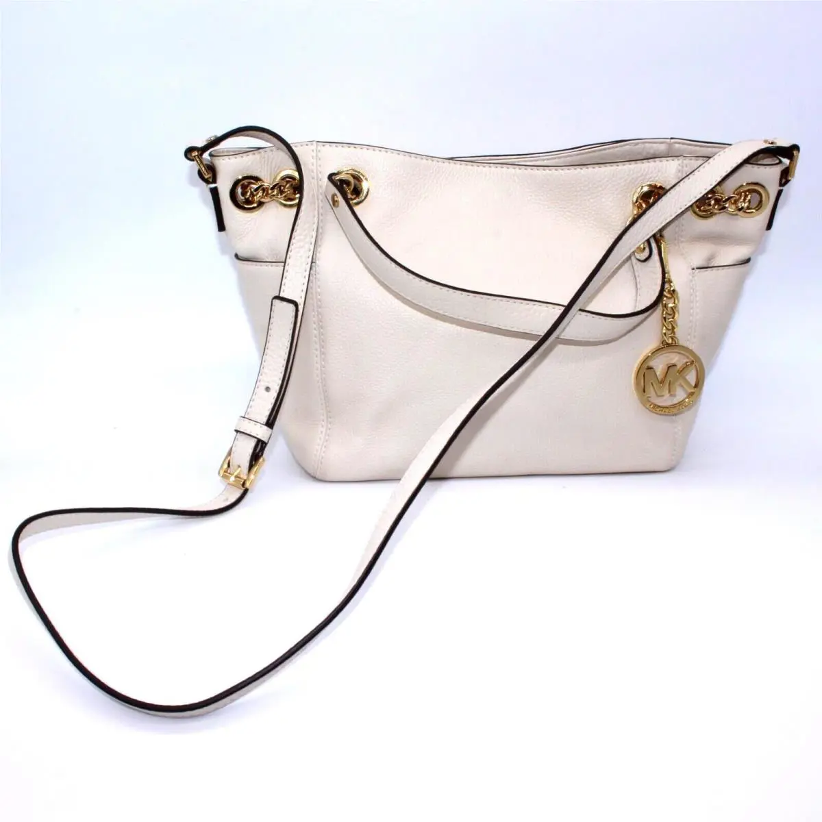 Michael Kors Jet Set Chain Medium Shoulder Tote Bag Purse Convertible Backpack