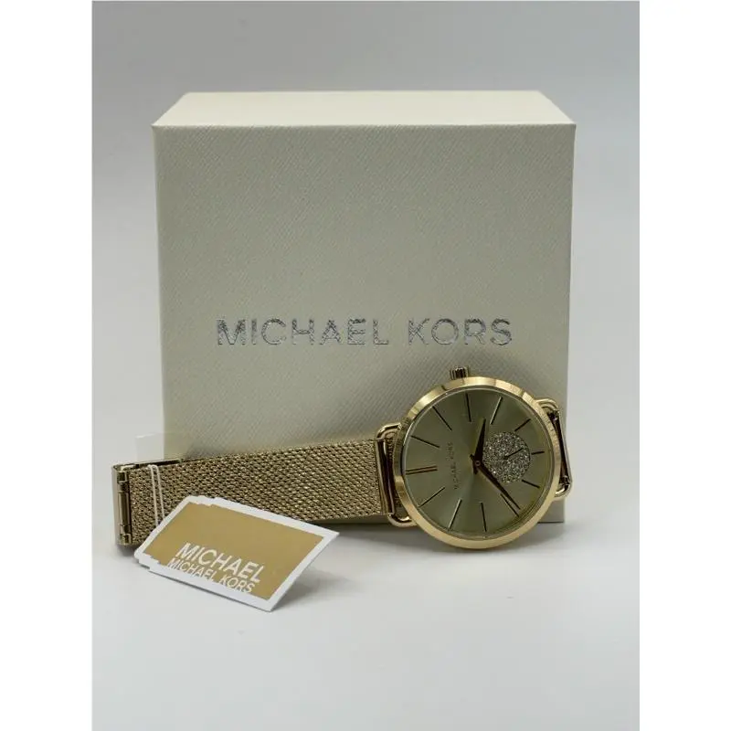 Michael Kors 2512201 Womens Gold-tone Stainless Steel Round Wristwatch