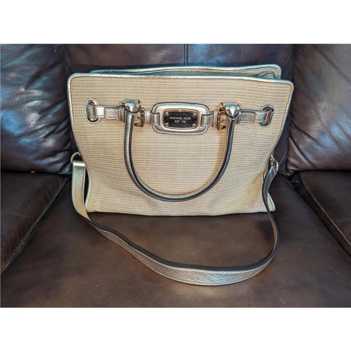 Michael Kors Hamilton Gold