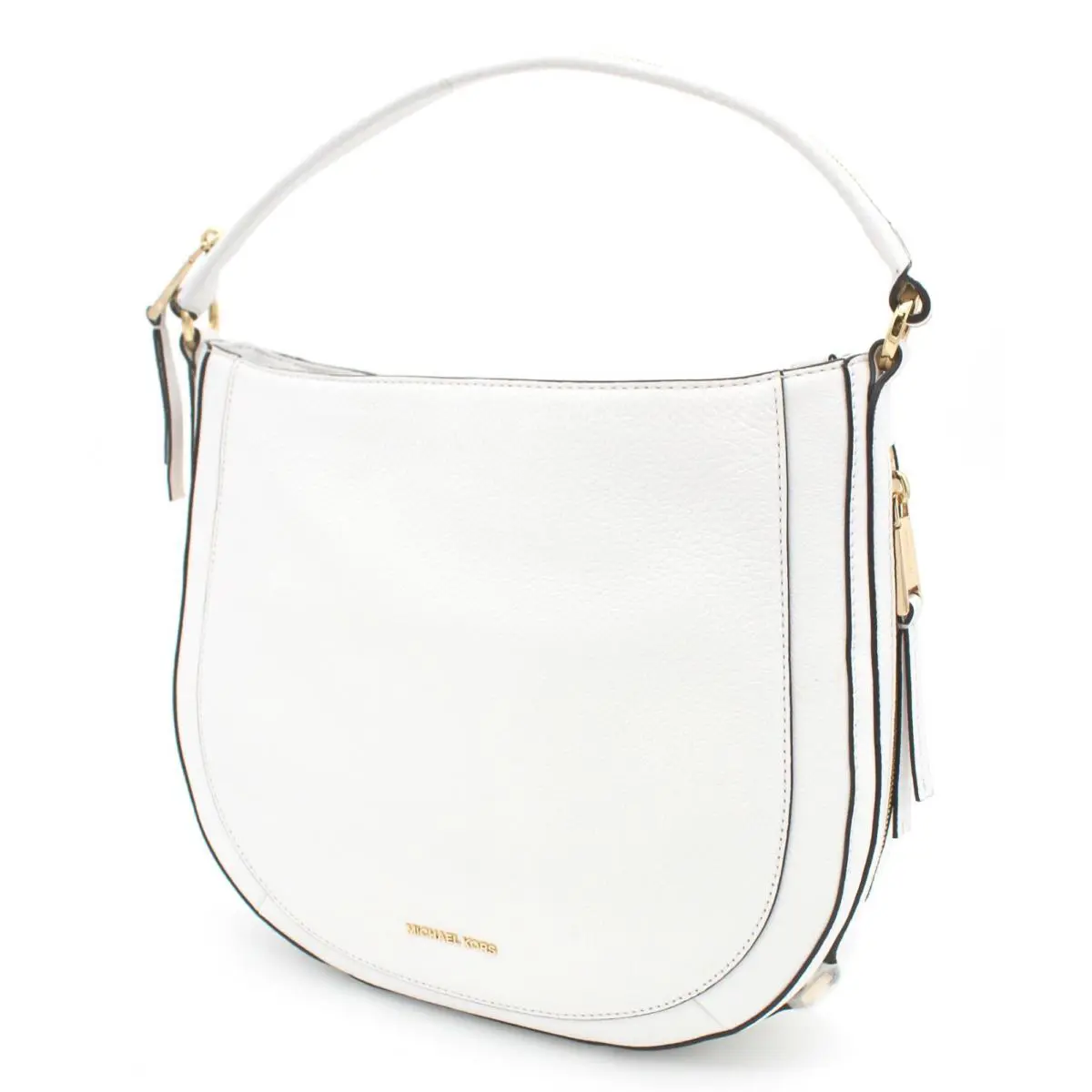 Michael Kors Julia Medium Convertible Shoulder Optic White