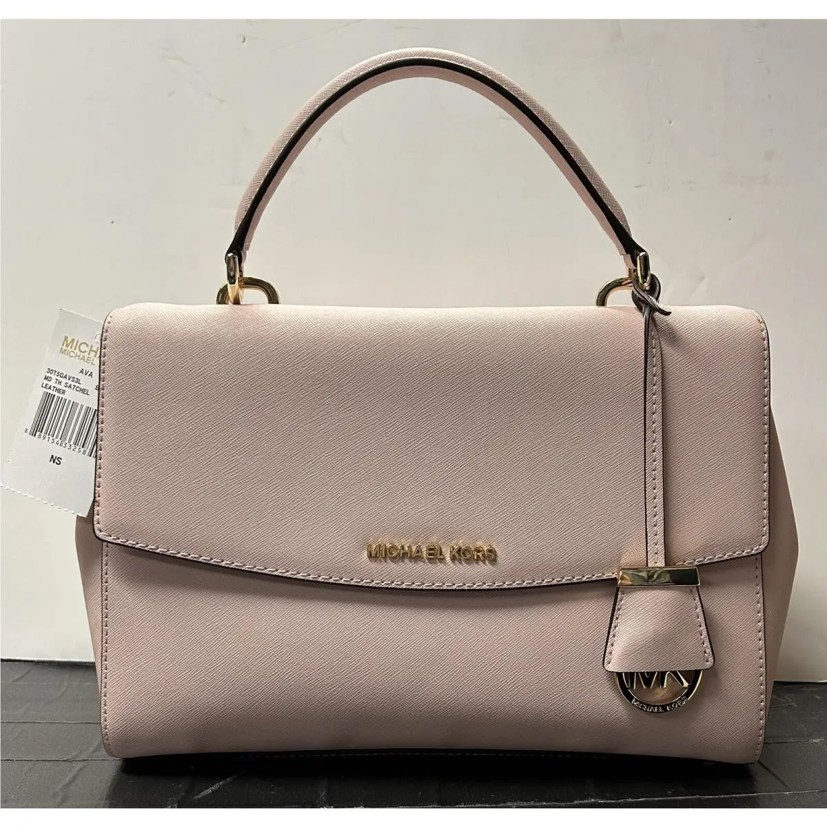 Michael Kors Ava Medium Top Handle Satchel Crossbody Bag Blossom Rare
