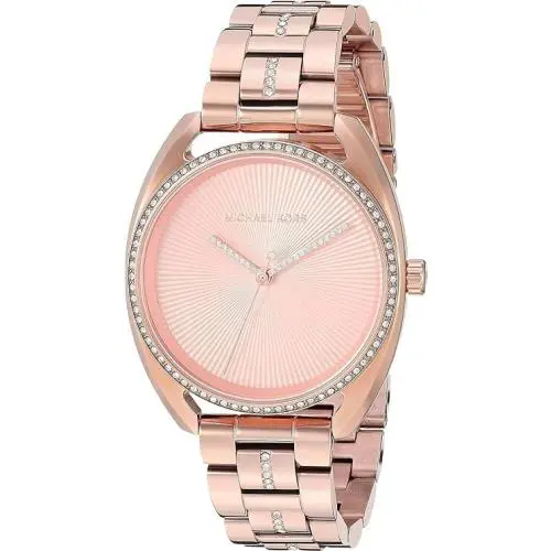 Michael Kors Libby Pavé Rose Gold-tone Women`s Watch MK2670