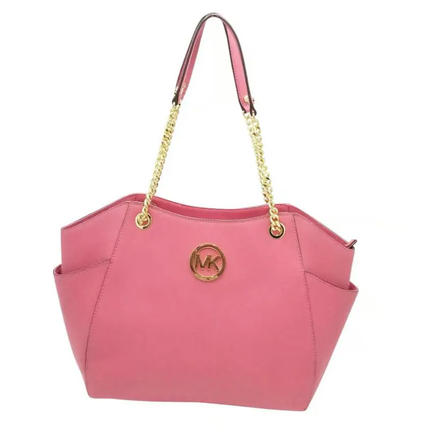 Michael Kors Jet Set Travel Rose Pink Zip Top Tote