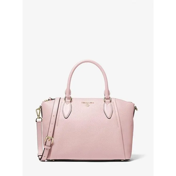 Michael Kors Most Popular Sienna Medium Pebbled Leather Satchel