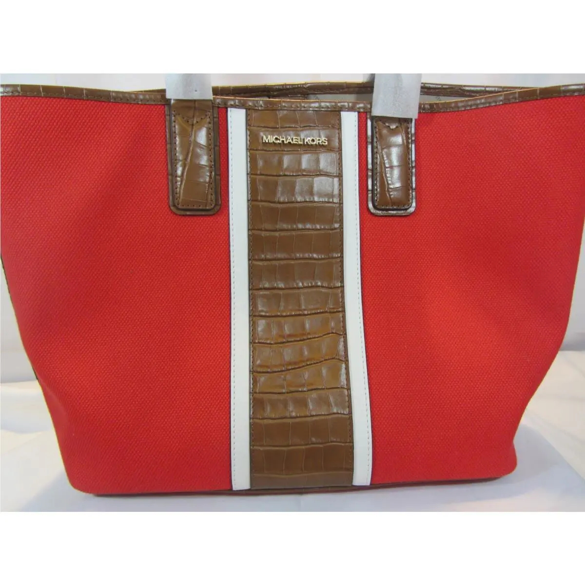 Michael Kors Greenwich Large Tote - Coral Reef