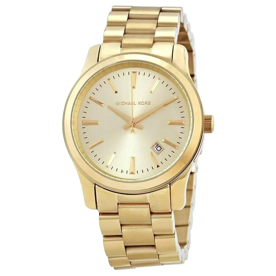 Runway Gold Tone Stainless Steel Classic Bracelet Watch MK5160 by Michael Kors