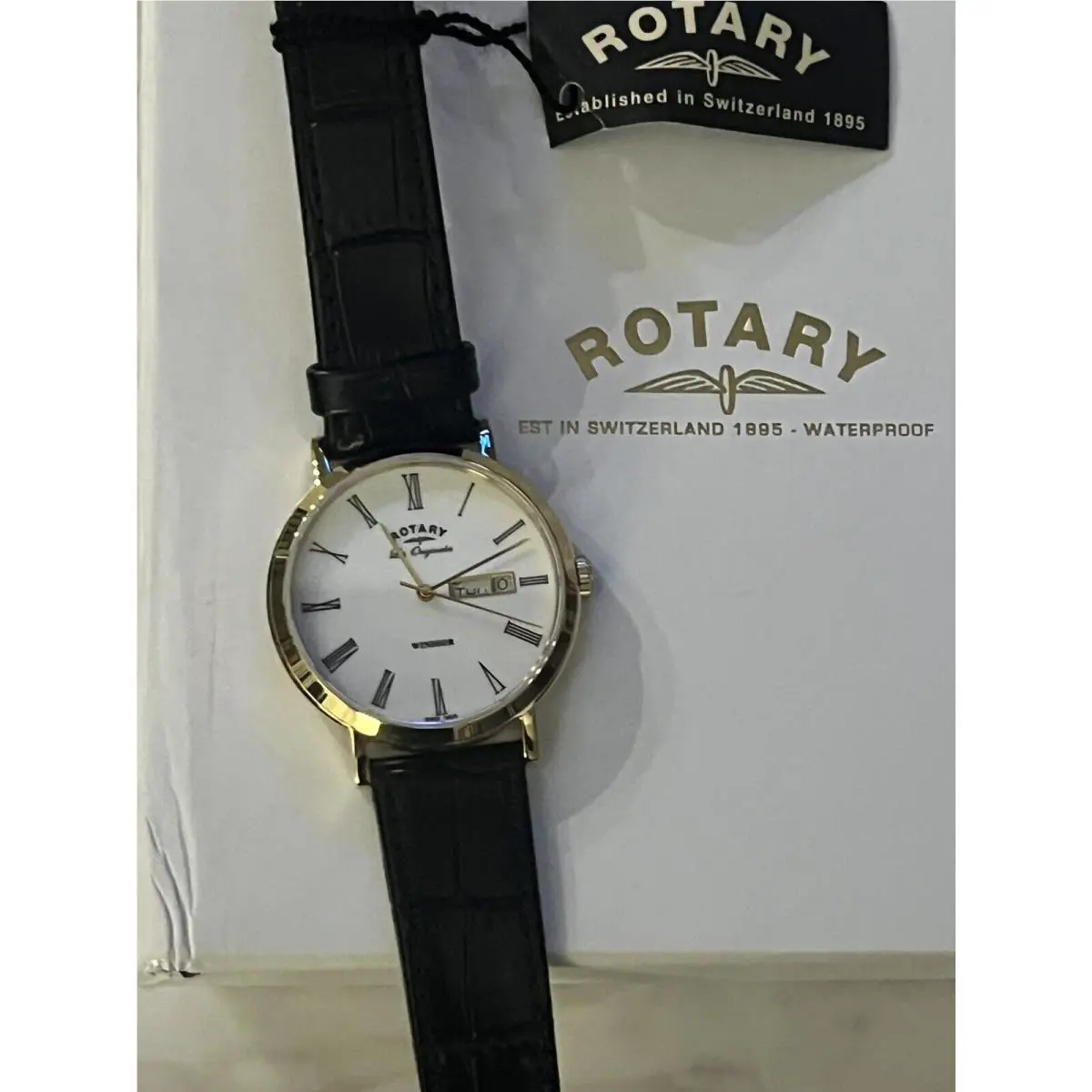 Watch Windsor GS90166/01 Stainless Steel Quartz Gold Plated by Rotary