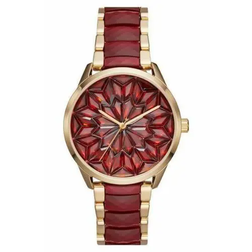 Michael Kors Limited Edition Mosaic Dial Gold Stainless Steel Watch MK6524