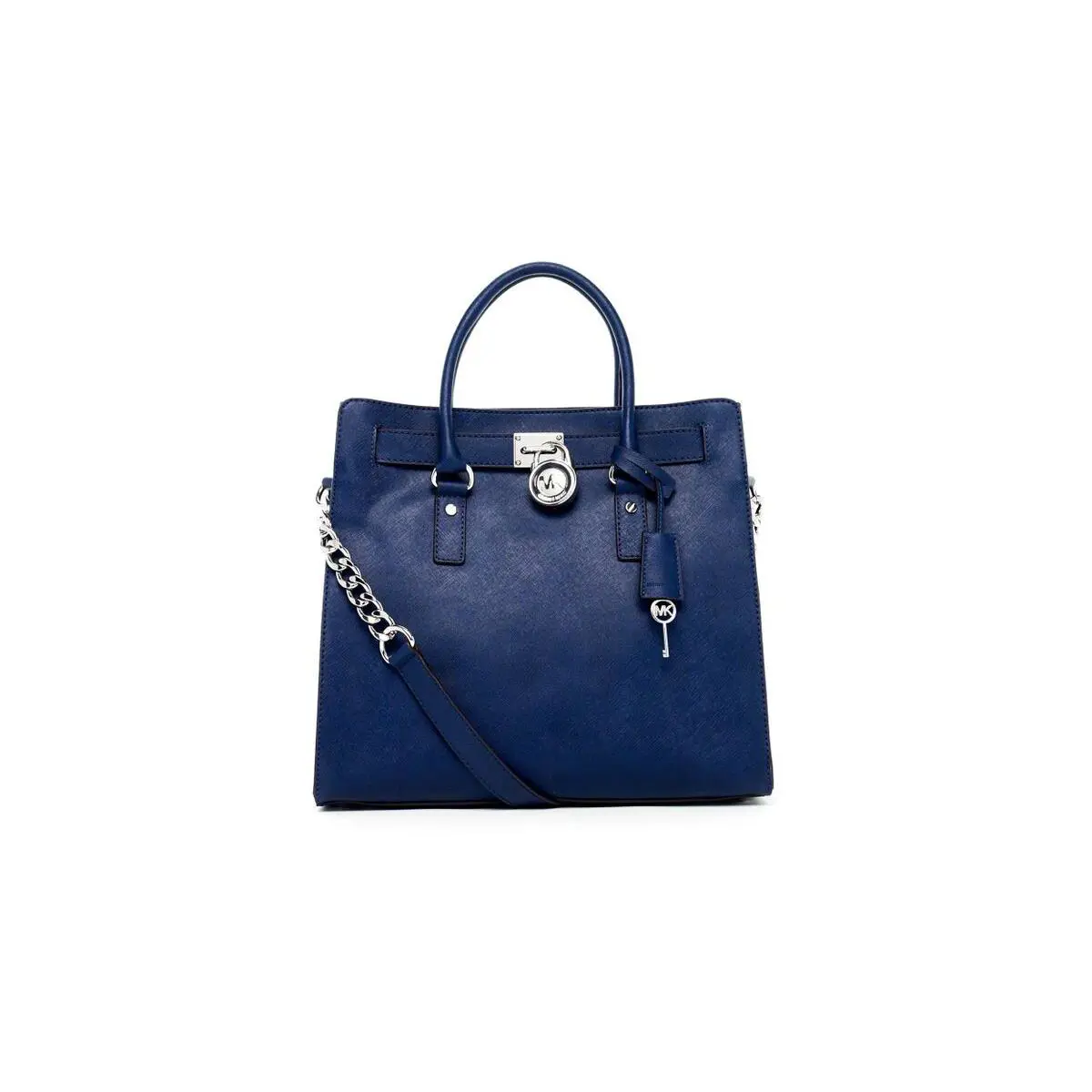 Kors Large Hamilton Saffiano Tote Navy Color Retail 498.00