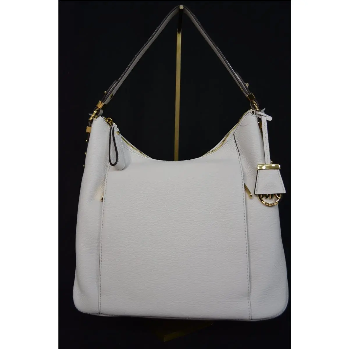 Kors Bowery Large Hobo/tote Bag/shoulder Bag in Optic White