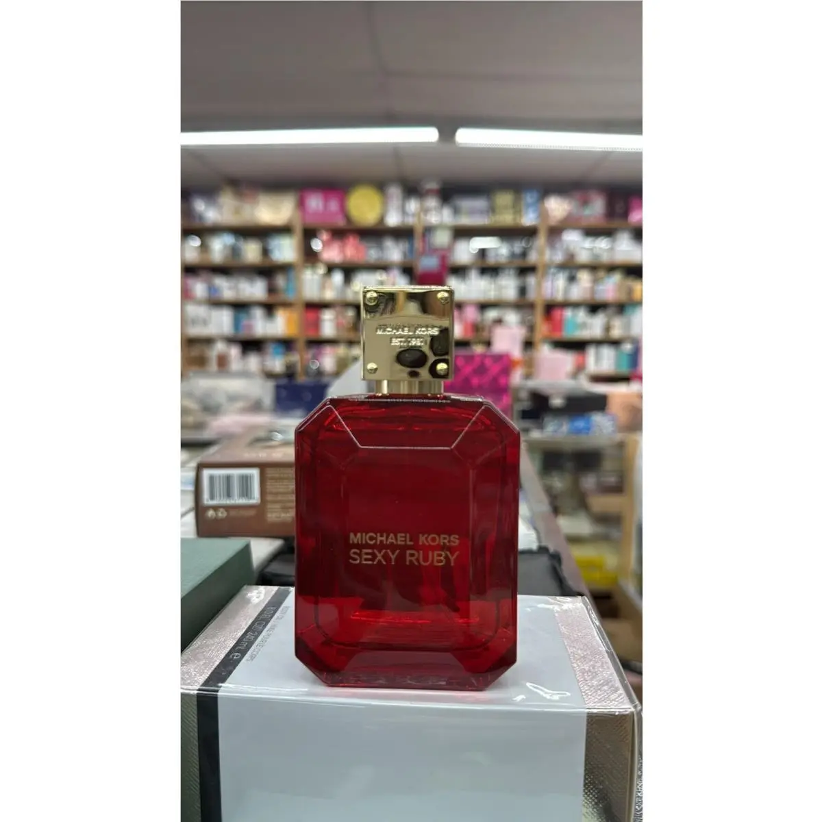 Sexy Ruby BY Michael Kors 3.4OZ/100 ML Edp Spray Women Tester Box