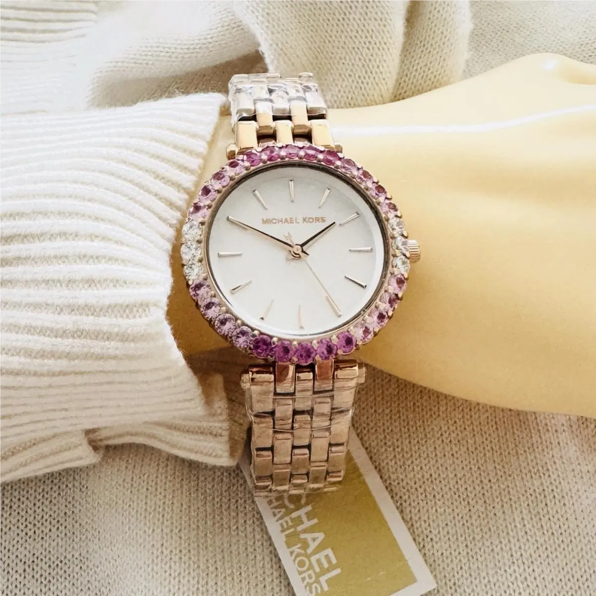 Darci Rose Gold-tone Stainless Steel Watch MK4517 by Michael Kors