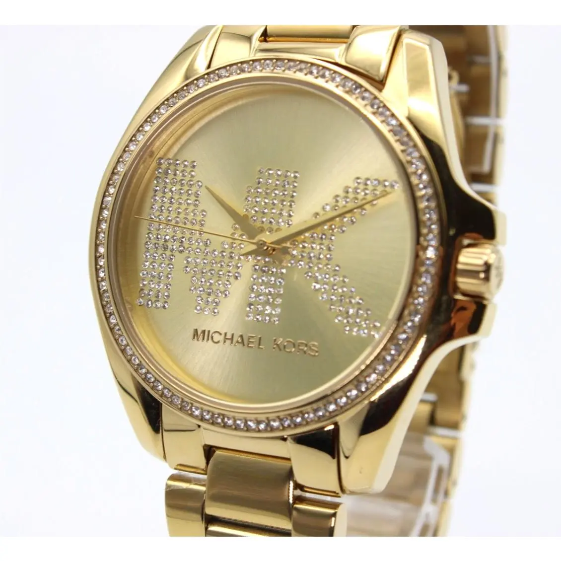 Michael Kors Bradshaw Gold Women Watch MK6555 - Dial: Gold, Yellow, Band: Gold, Yellow, Bezel: Gold, Yellow