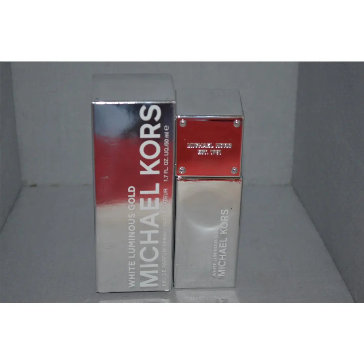 Michael Kors White Luminous Gold Eau De Parfum Spray 1.7oz Boxed