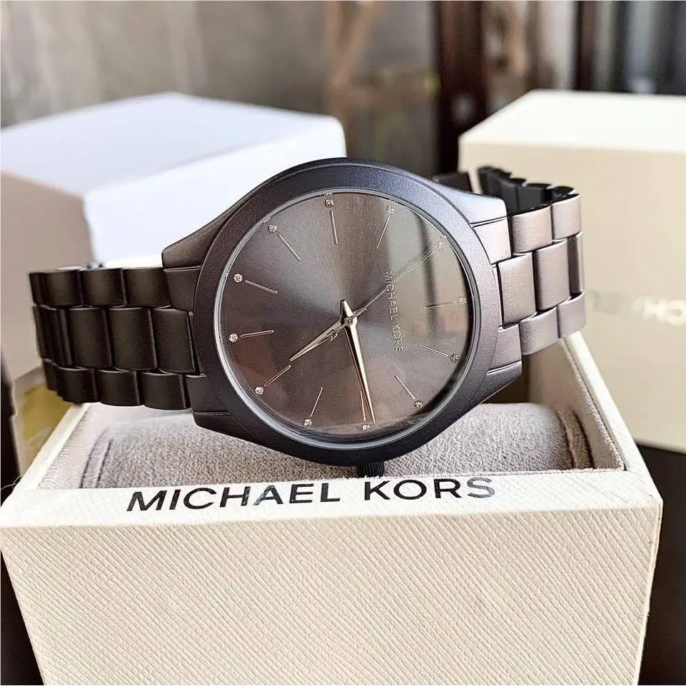 Slim Runway MK4506 Grey Dial Lady`s Watch by Michael Kors
