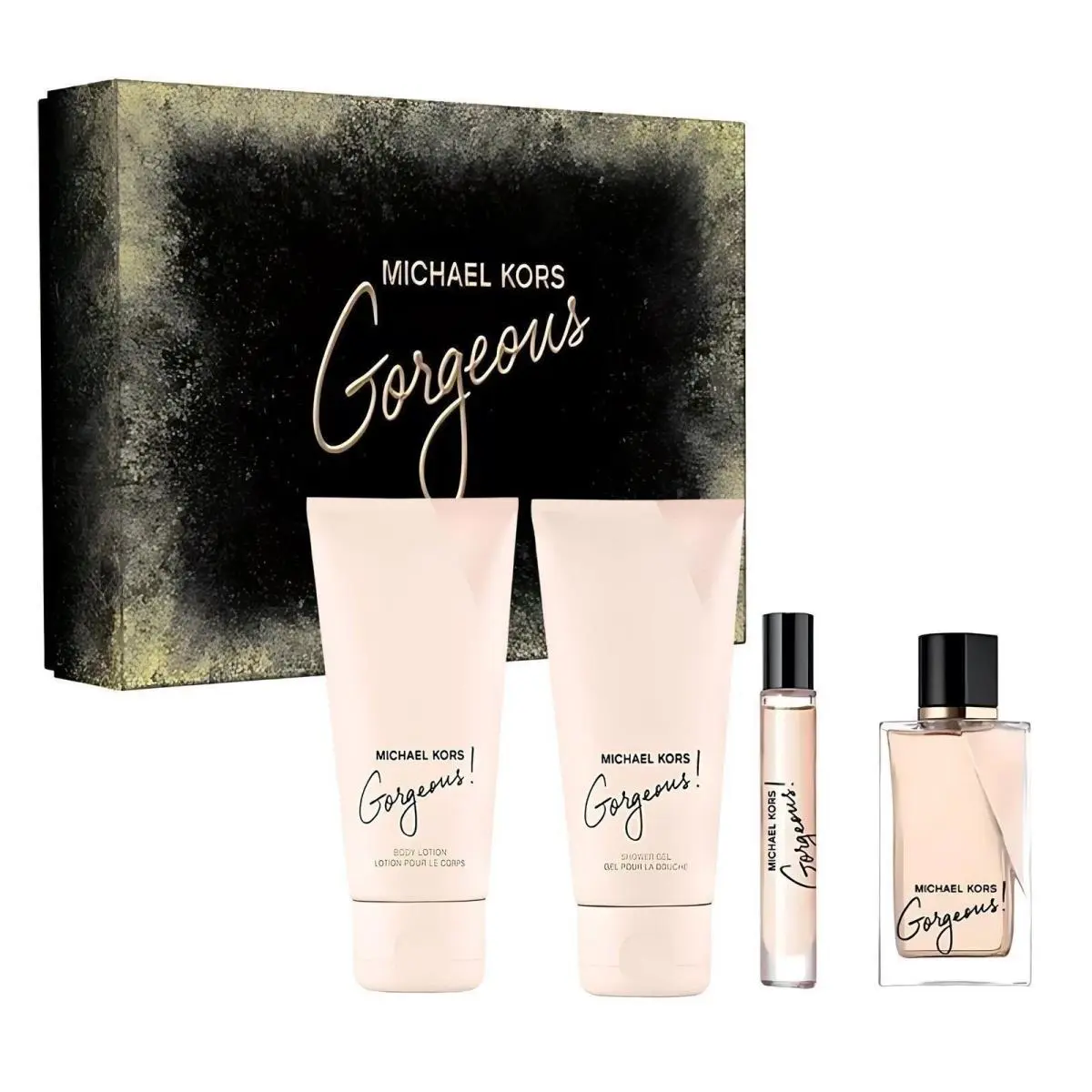Michael Kors Gorgeous For Women - 4 Pc Gift Set 3.4oz Edp Spray 3.4oz