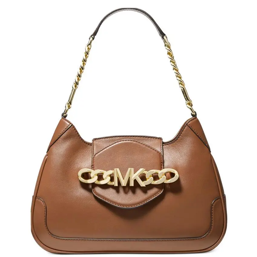 Michael Kors Wythe Leather Convertible Shoulder Bag Luggage Handbag Tote