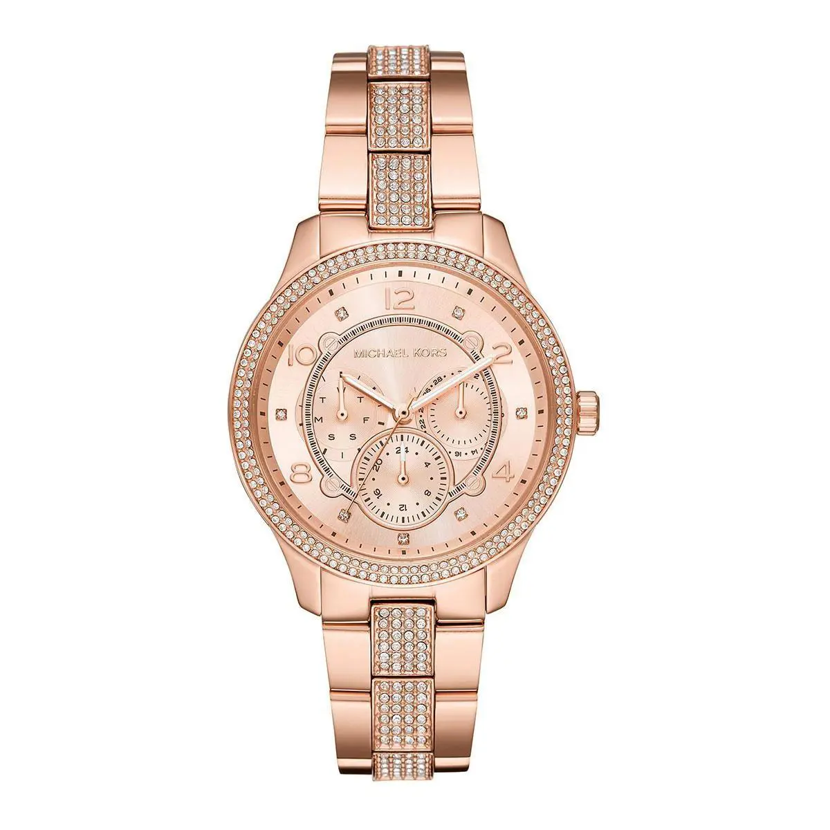 Michael Kors Cooper MK6614 Women`s Rose Gold-tone Quartz 38mm Watch