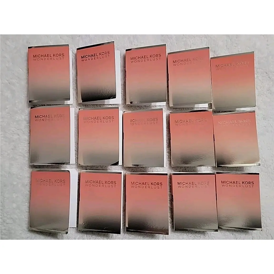 15 Michael Kors Wonderlust Perfume .05oz Sample Spray Travel Vial Wcard