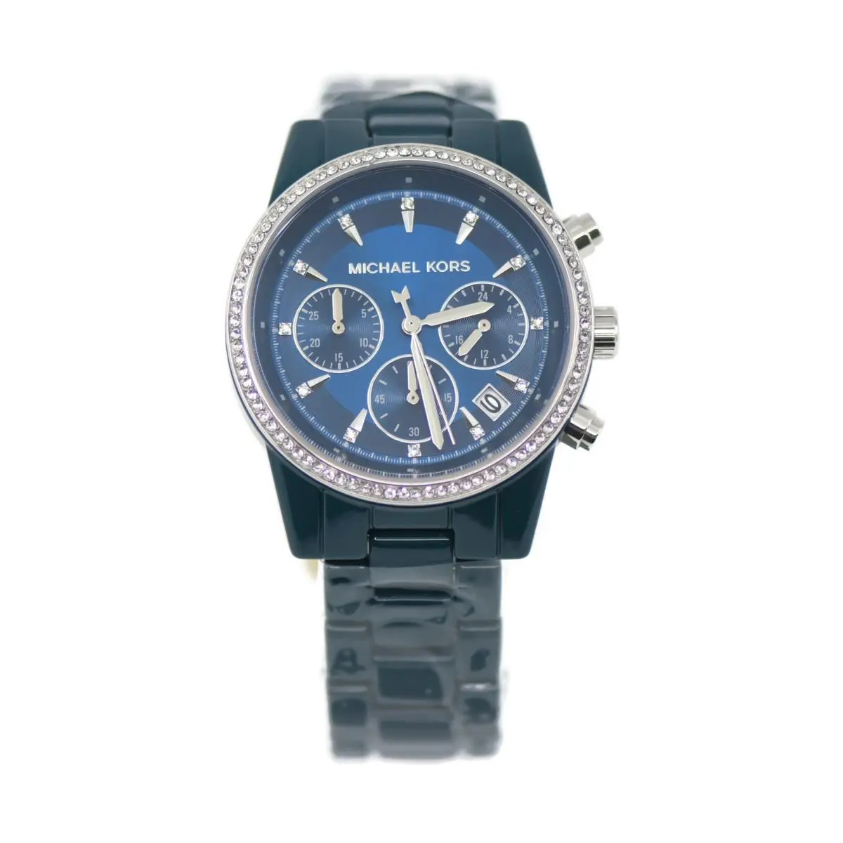 Bradshaw Blue Stainless Steel Watch MK6722 by Michael Kors