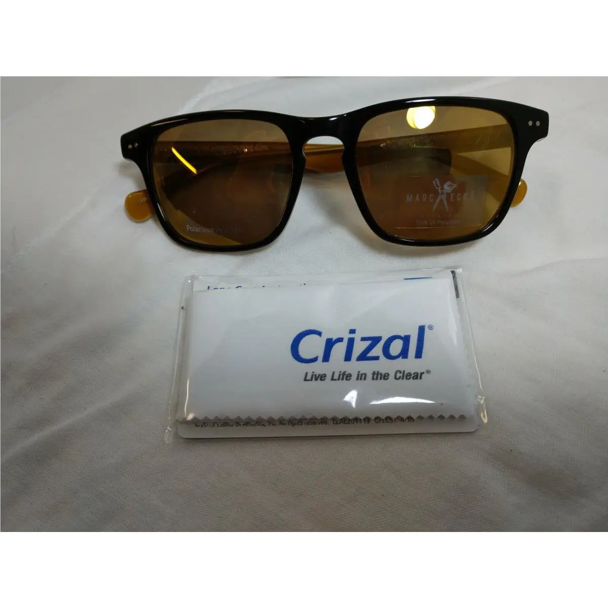 Political RX Albe Mens Sunglasses Brown by Marc Ecko