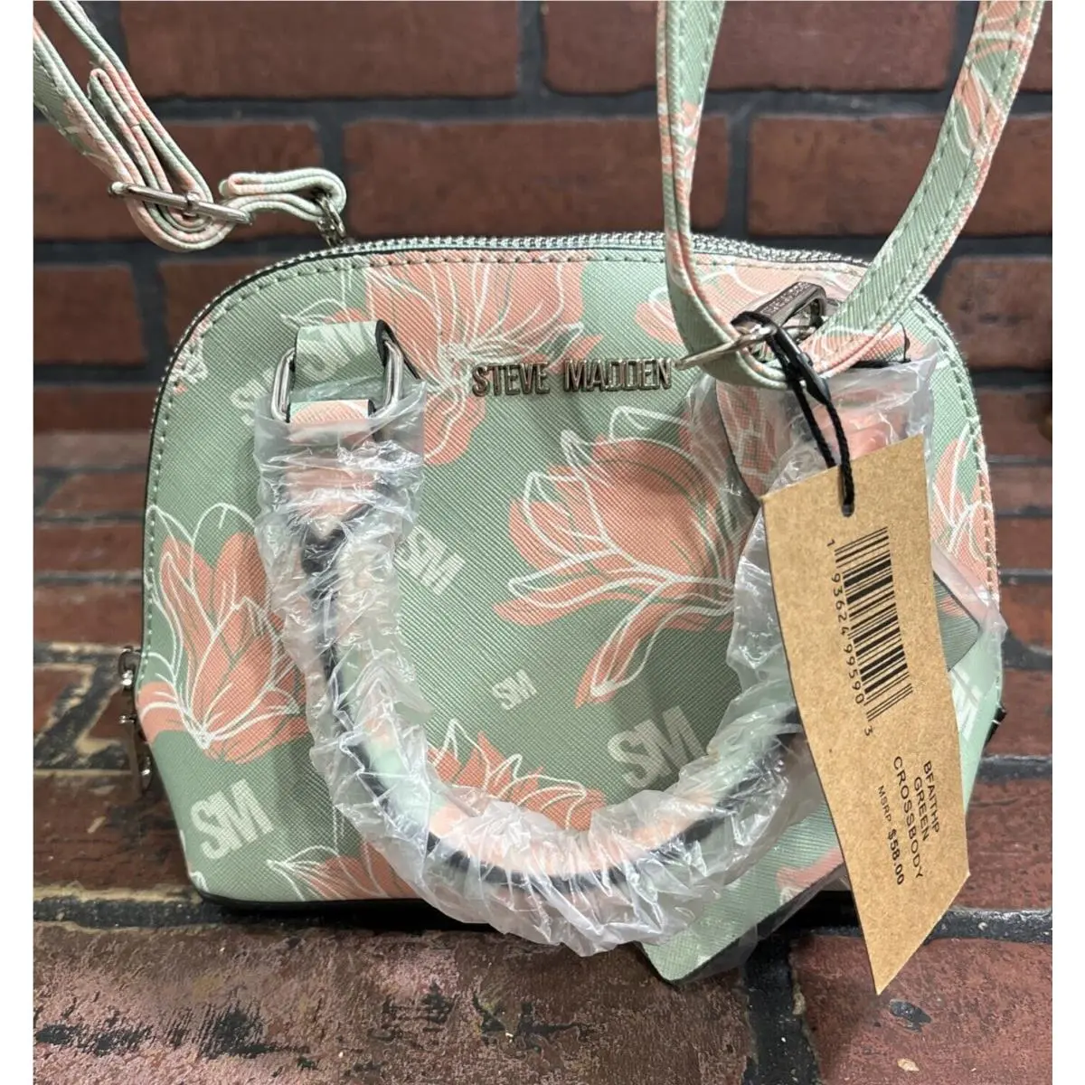 Bfaithp Green Crossbody Purse by Steve Madden