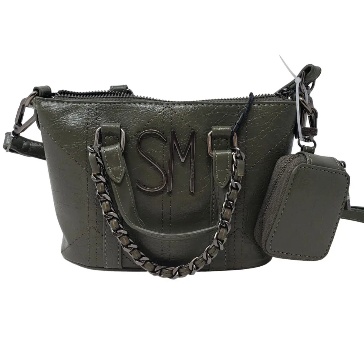 Steve Madden Crossbody Bag with Coin Purse Olive Bmaddi